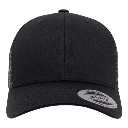 Yupoong Classics - Retro Trucker Cap - Black