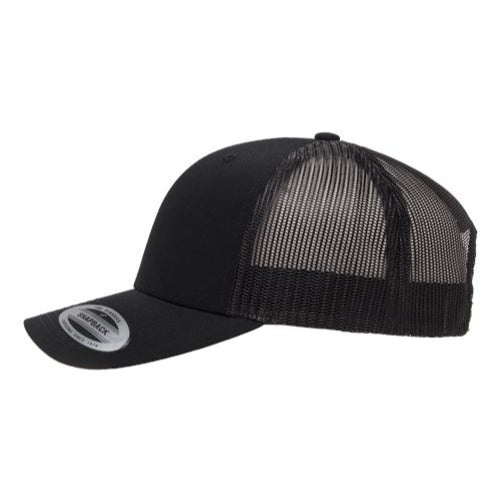 Yupoong Classics - Retro Trucker Cap - Black