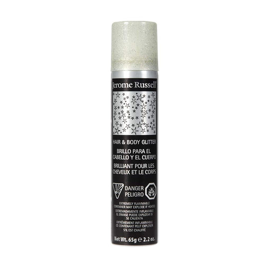 Jerome Russell Hair and Body Glitter Spray - Silver